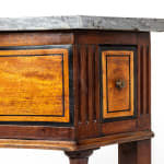 Early 19th Century French Walnut and Satinwood Console Table