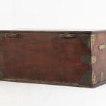 SOLD, 18th Century Brass Mounted Trunk