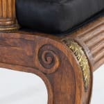 SOLD, 19th Century Regency Oak Armchair (in the manner of) George Bullock
