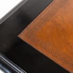 19th Century French Ebonised Pedestal Desk