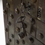 SOLD, Mid 19th Century Large French Wrought Iron Safe by Magaud De Charf