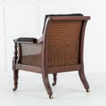 Early 19th Century English Mahogany Library Chair