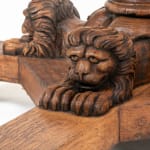 Large 19th Century English Oak Octagonal Centre Table