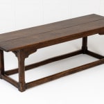 Early 18th Century English Elm and Oak Refectory Table