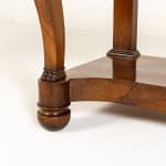 Large 19th Century French Walnut Console Table
