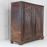 19th Century Italian Painted Pine Cabinet