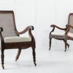 SOLD, Pair of 19th Century Anglo Indian Plantation Chairs