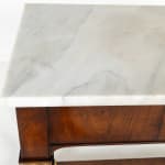 Large Early 19th Century Italian Walnut Console Table