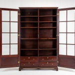 18th Century George II Mahogany Bookcase