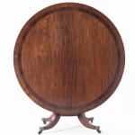 19th Century Regency Mahogany Large Circular Centre Table