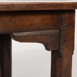 Early 18th Century English Elm and Oak Refectory Table