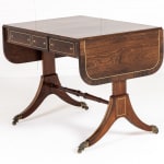 19th Century English Regency Period Rosewood Sofa Table