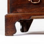Small Mid 18th Century English Mahogany Linen Press