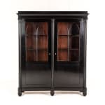 Early 19th Century Ebonised French Empire Period Bookcase