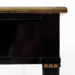 19th Century French Ebonised Bureau Plat