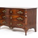 18th Century French Mazarine Walnut Commode