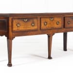 18th Century George III English Oak Dresser Base