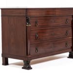 19th Century French Empire Period Mahogany Commode