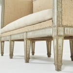 SOLD, Large 18th Century French Sofa with Original Paint.