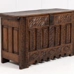 Late 17th Century Carved Oak Coffer