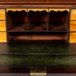 Late Regency Period Mahogany Secretaire Bookcase Circa 1825-30