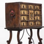 17th Century Spanish Bargueño Vargas Cabinet