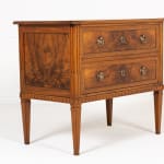 Small Late 18th Century French Louis XVI Period Walnut Commode