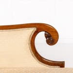19th Century Late English Regency Period Mahogany Chaise Longue