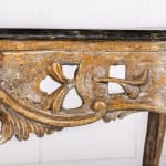 18th Century French Silver Gilt Console Table