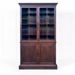 18th Century George II English Mahogany Bookcase