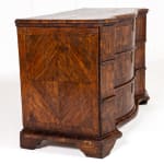 18th Century Italian Walnut Serpentine Commode