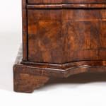 18th Century Italian Walnut Serpentine Commode