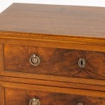 Small Late 18th Century French Louis XVI Period Walnut Commode