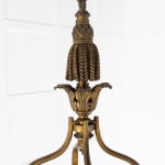 SOLD, 19th Century Gilt Bronze Hall Lantern