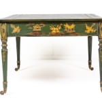 19th Century English Regency Chinoiserie Library Table