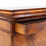 19th Century French Empire Period Mahogany Semainier