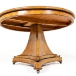 19th Century French Burr Ash Centre Table