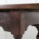 19th Century Oak Refectory Table with 17th Century Top