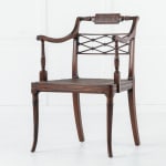 SOLD, Early 19th Century Regency Mahogany Desk Chair