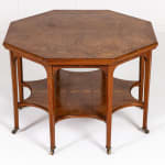 19th Century Pollard Oak Centre Table