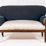 Small 19th Century English Mahogany Sofa