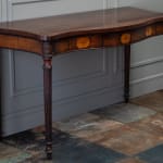 SOLD, George III Mahogany Serpentine Side/Serving Table