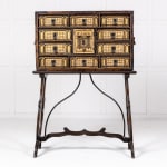 17th Century Spanish Bargueño Vargas Cabinet