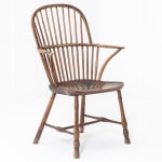 18th Century English Ash Windsor Stick Back Chair