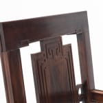 Pair of 1940s Chinese Rosewood Chairs