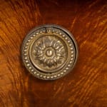 Early 19th Century French Empire Walnut Commode with Paw Feet