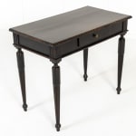 Pair of 18th Century Italian Ebonised Console Tables
