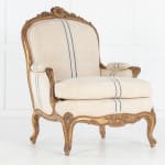 Large Scale 19th Century French Armchair