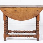 Small 18th Century French Pine Drop Leaf Table