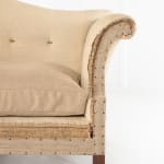 SOLD, 19th Century Country House Camel Back Sofa